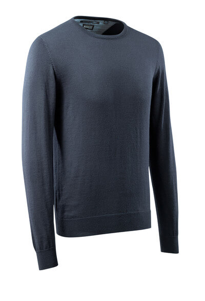 Strickpullover runder Halsausschnitt, mi