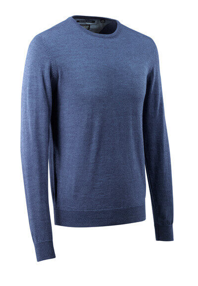 Strickpullover runder Halsausschnitt, mi